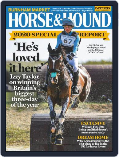 Horse & Hound September 24th, 2020 Digital Back Issue Cover