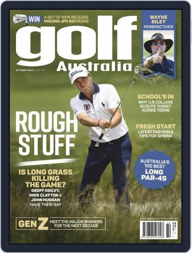 Golf Australia October 1st, 2020 Digital Back Issue Cover