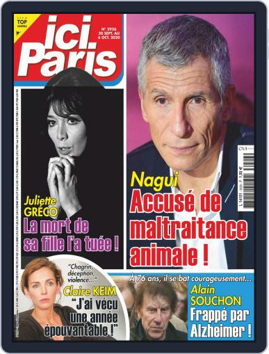 Ici Paris September 30th, 2020 Digital Back Issue Cover