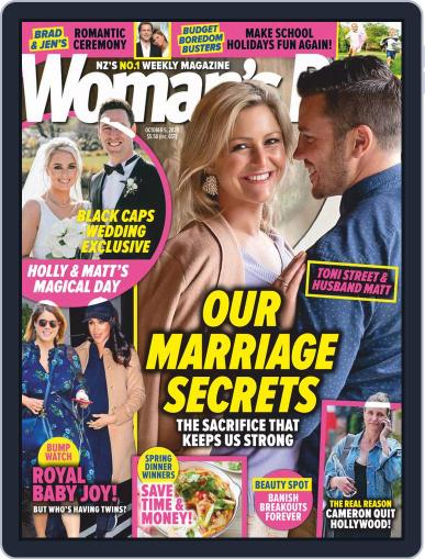 Woman's Day Magazine NZ October 5th, 2020 Digital Back Issue Cover