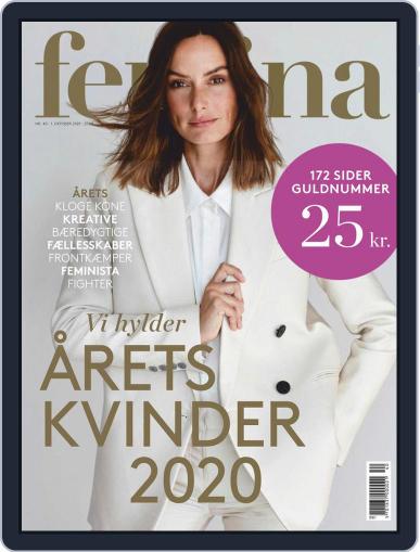 femina Denmark October 1st, 2020 Digital Back Issue Cover
