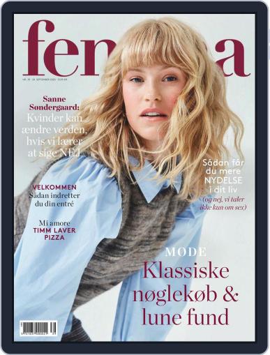 femina Denmark September 24th, 2020 Digital Back Issue Cover