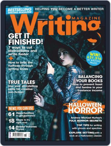 Writing November 1st, 2020 Digital Back Issue Cover