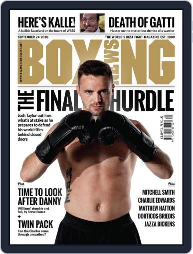 Boxing News September 24th, 2020 Digital Back Issue Cover