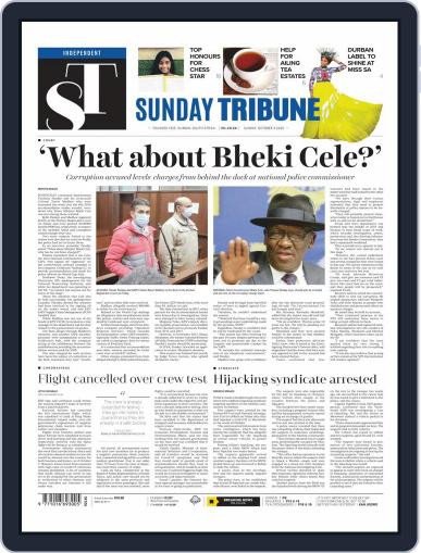 Sunday Tribune October 4th, 2020 Digital Back Issue Cover