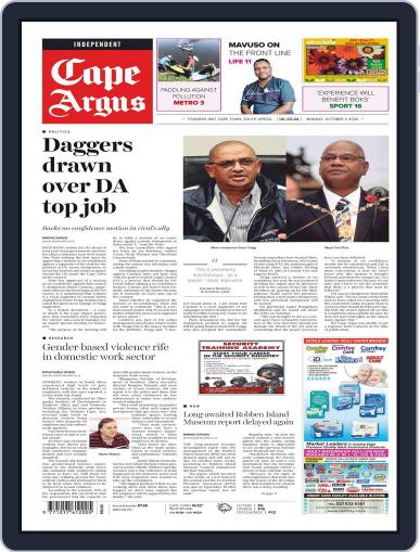 Cape Argus October 5th, 2020 Digital Back Issue Cover