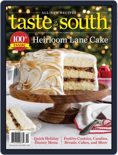 Taste of the South November 1st, 2020 Digital Back Issue Cover