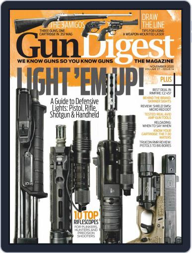 Gun Digest November 1st, 2020 Digital Back Issue Cover