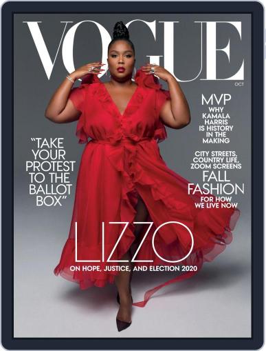 Vogue October 1st, 2020 Digital Back Issue Cover