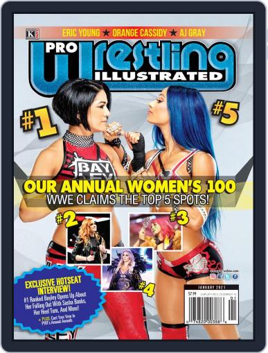 Pro Wrestling Illustrated January 1st, 2021 Digital Back Issue Cover