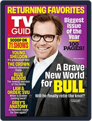 Tv Guide October 12th, 2020 Digital Back Issue Cover