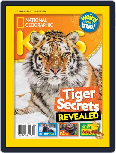 National Geographic Kids November 1st, 2020 Digital Back Issue Cover