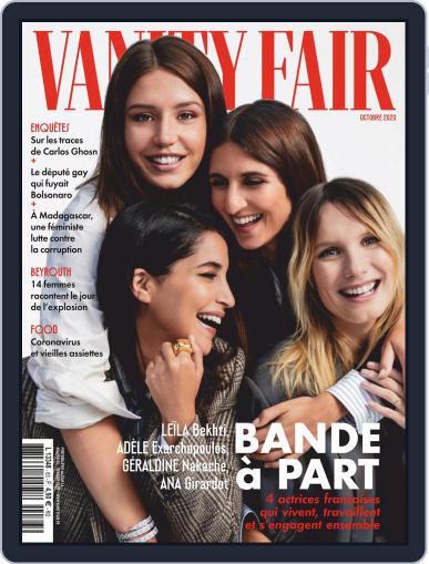 Vanity Fair France October 1st, 2020 Digital Back Issue Cover