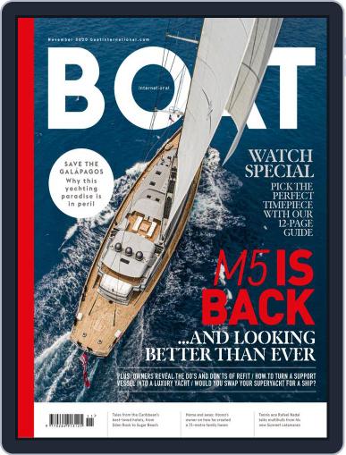 Boat International November 1st, 2020 Digital Back Issue Cover