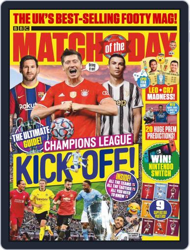 Match Of The Day October 13th, 2020 Digital Back Issue Cover
