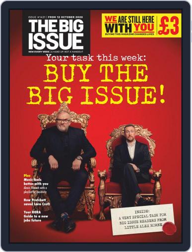 The Big Issue October 12th, 2020 Digital Back Issue Cover