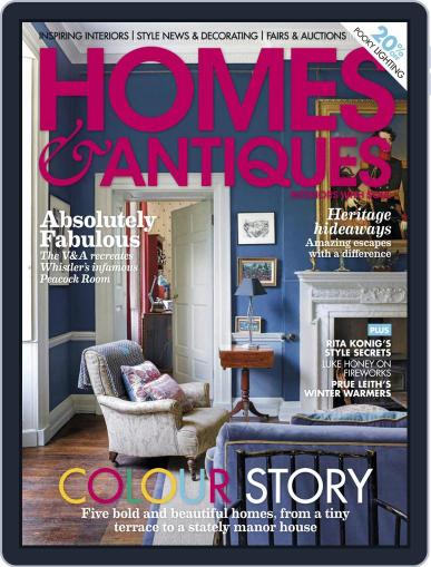 Homes & Antiques November 1st, 2020 Digital Back Issue Cover