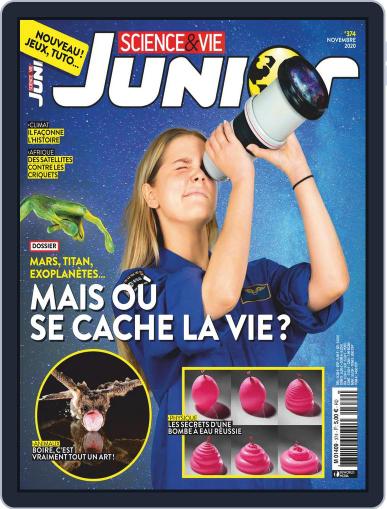 Science & Vie Junior November 1st, 2020 Digital Back Issue Cover