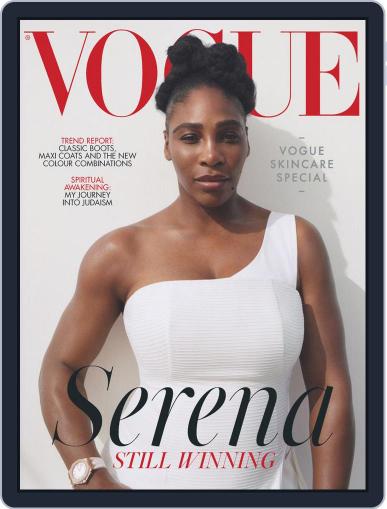 British Vogue November 1st, 2020 Digital Back Issue Cover