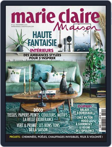 Marie Claire Maison November 1st, 2020 Digital Back Issue Cover