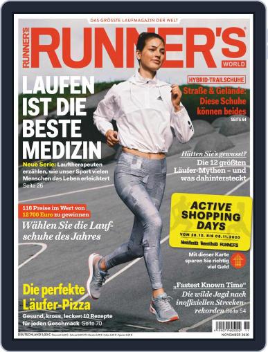Runner’s World Deutschland November 1st, 2020 Digital Back Issue Cover