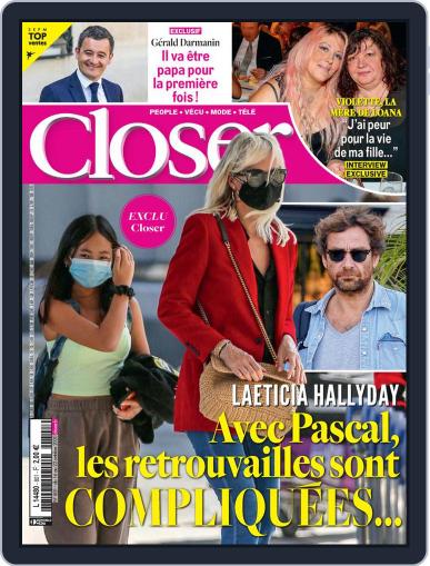 Closer France October 16th, 2020 Digital Back Issue Cover