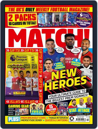 MATCH! October 13th, 2020 Digital Back Issue Cover