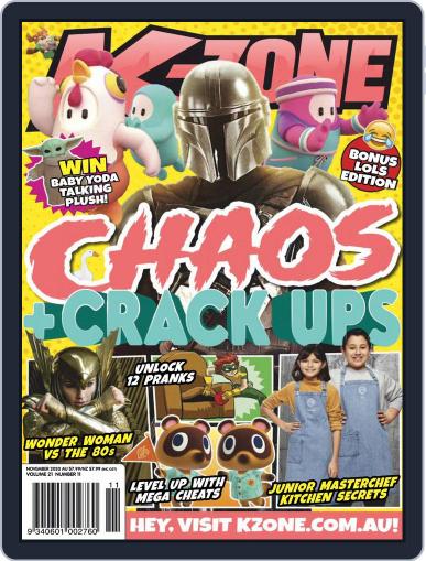 K-Zone November 1st, 2020 Digital Back Issue Cover