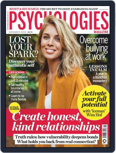 Psychologies November 1st, 2020 Digital Back Issue Cover