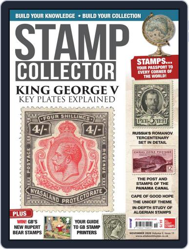 Stamp Collector November 1st, 2020 Digital Back Issue Cover