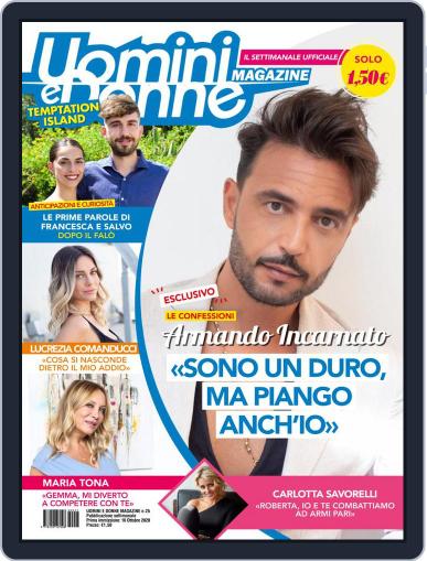 Uomini e Donne October 16th, 2020 Digital Back Issue Cover