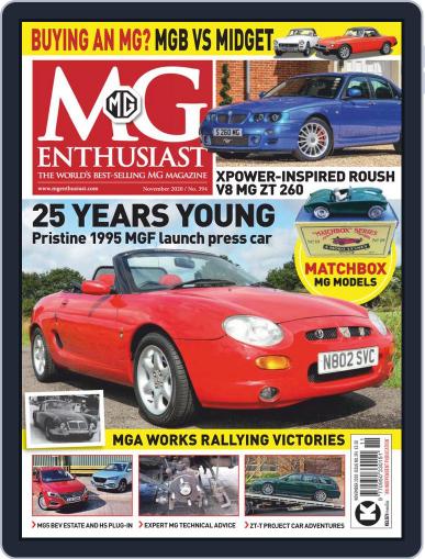 MG Enthusiast November 1st, 2020 Digital Back Issue Cover