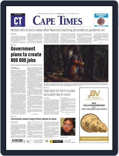 Cape Times October 16th, 2020 Digital Back Issue Cover