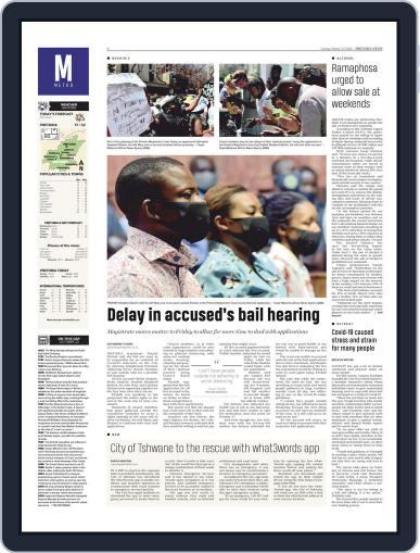 Pretoria News October 27th, 2020 Digital Back Issue Cover