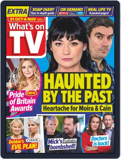What's on TV October 31st, 2020 Digital Back Issue Cover