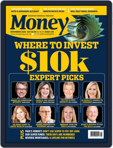Money Australia November 1st, 2020 Digital Back Issue Cover