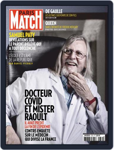 Paris Match October 29th, 2020 Digital Back Issue Cover