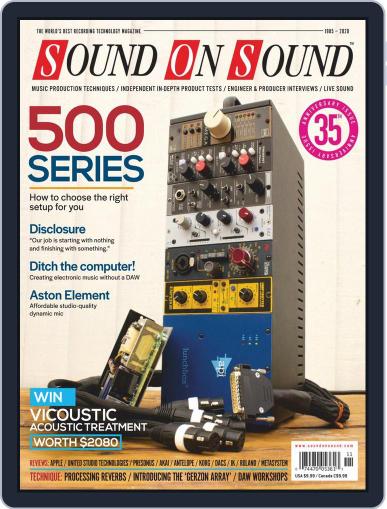 Sound On Sound USA November 1st, 2020 Digital Back Issue Cover