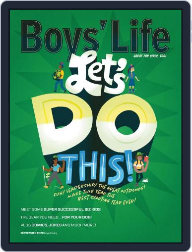 Boys' Life September 1st, 2020 Digital Back Issue Cover