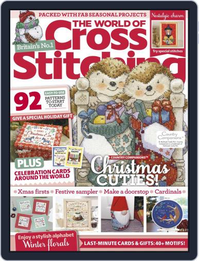 The World of Cross Stitching October 15th, 2020 Digital Back Issue Cover