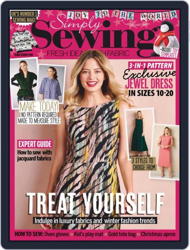 Simply Sewing December 1st, 2020 Digital Back Issue Cover