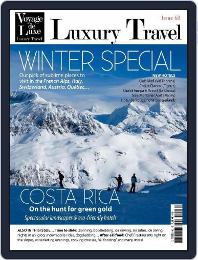 Luxury Travel March 15th, 2015 Digital Back Issue Cover