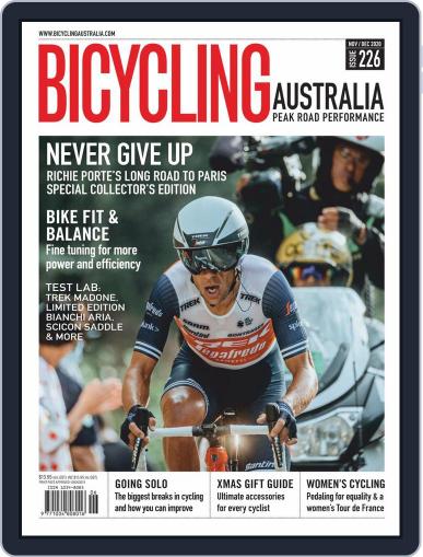 Bicycling Australia November 1st, 2020 Digital Back Issue Cover