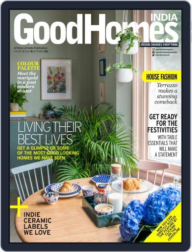 GoodHomes India September 1st, 2020 Digital Back Issue Cover