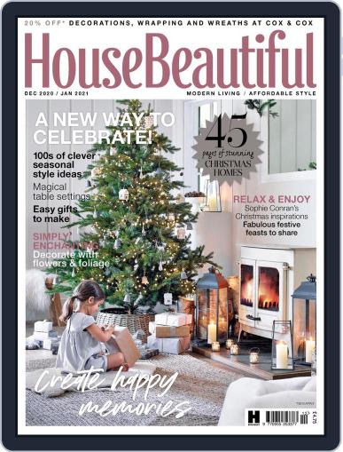 House Beautiful UK December 1st, 2020 Digital Back Issue Cover