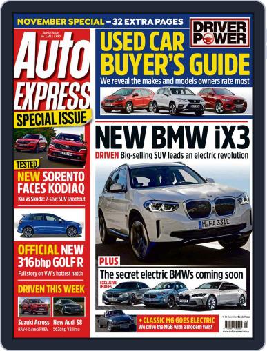 Auto Express November 4th, 2020 Digital Back Issue Cover