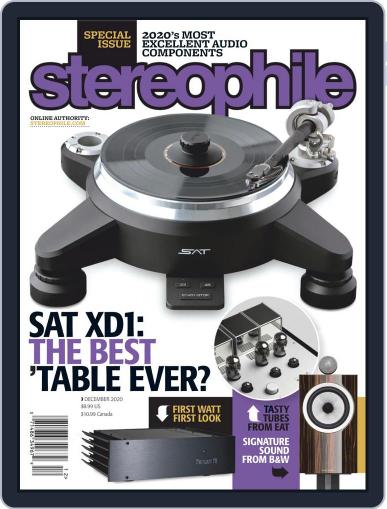 Stereophile December 1st, 2020 Digital Back Issue Cover