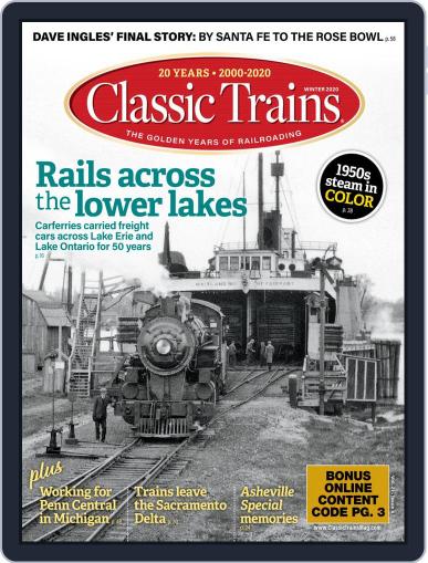 Classic Trains November 2nd, 2020 Digital Back Issue Cover