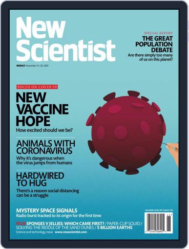 New Scientist November 14th, 2020 Digital Back Issue Cover