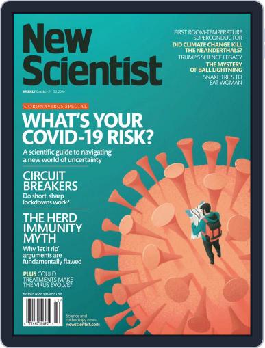 New Scientist October 24th, 2020 Digital Back Issue Cover